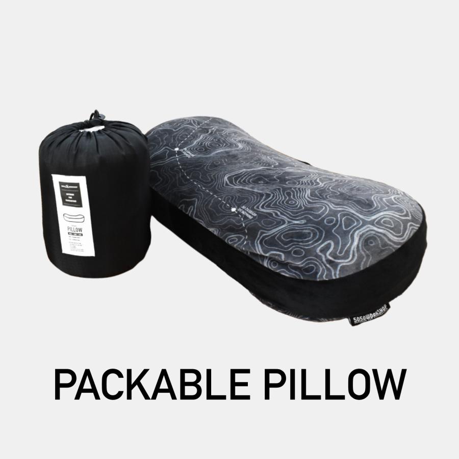 パッカブルピロー　ハード 5050WORKSHOP パッカブルピローハード アウトドア用枕 PACKABLE PILLOW