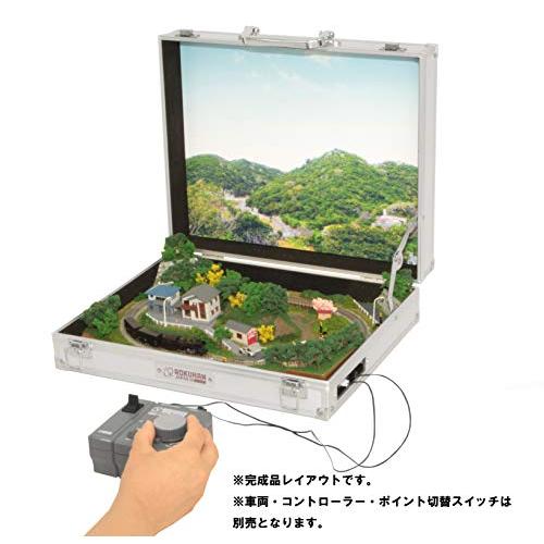 美品 ロクハン Zゲージ ミニトランクレイアウト 高台タイプ S064-1 鉄道模型用品 【WSO1153550579】(41406円)