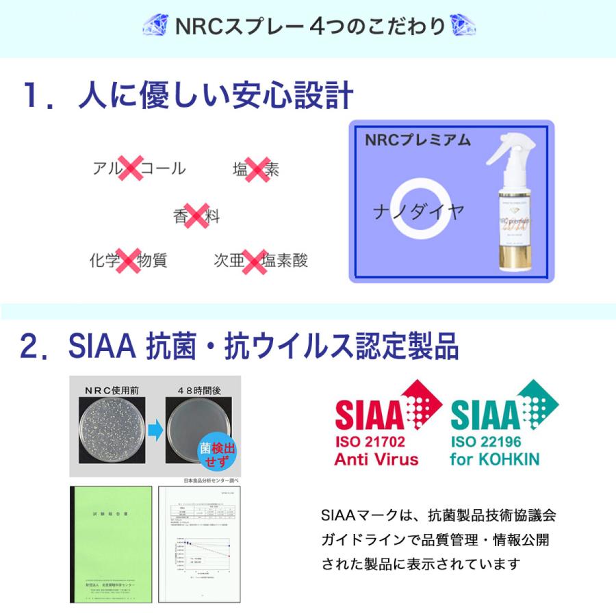 消臭抗菌スプレー 除菌 防臭 ウイルス除去 アルコールフリー 無香料 NRCプレミアム オールマイティ 100ml |  | 11