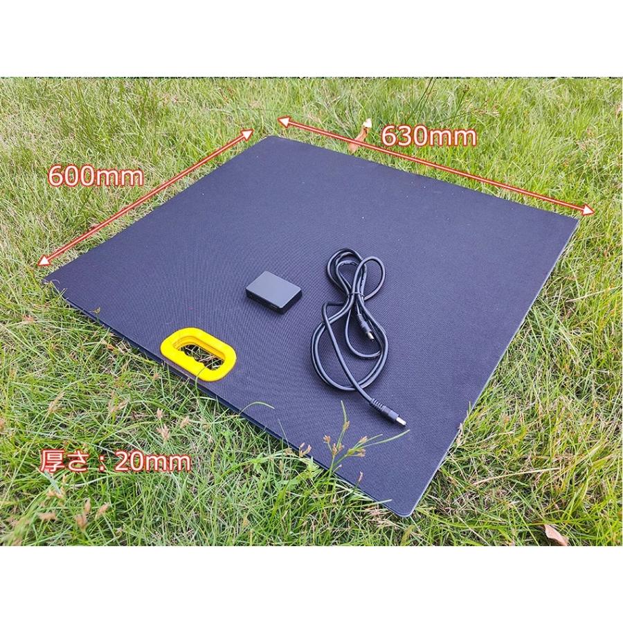 ソーラーパネル充電器 100W 折り畳み式 薄型 太陽光パネル アウトドア ソーラーパネル充電器 100W 折り畳み式 薄型 太陽光パネル