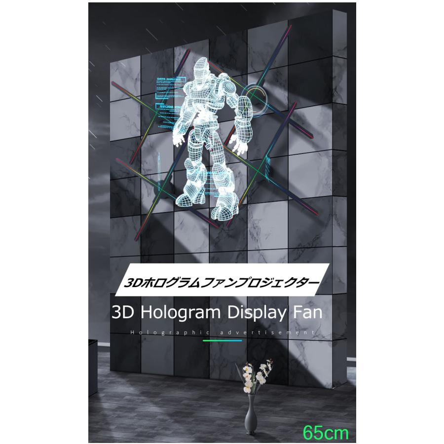3Dホログラム 裸眼3Dホログラム 65cm プロジェクター ディスプレイ