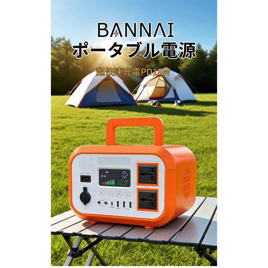 LiFePO? ポータブル電源 大容量 576Wh 180000mAH AC出力600W QC3.0