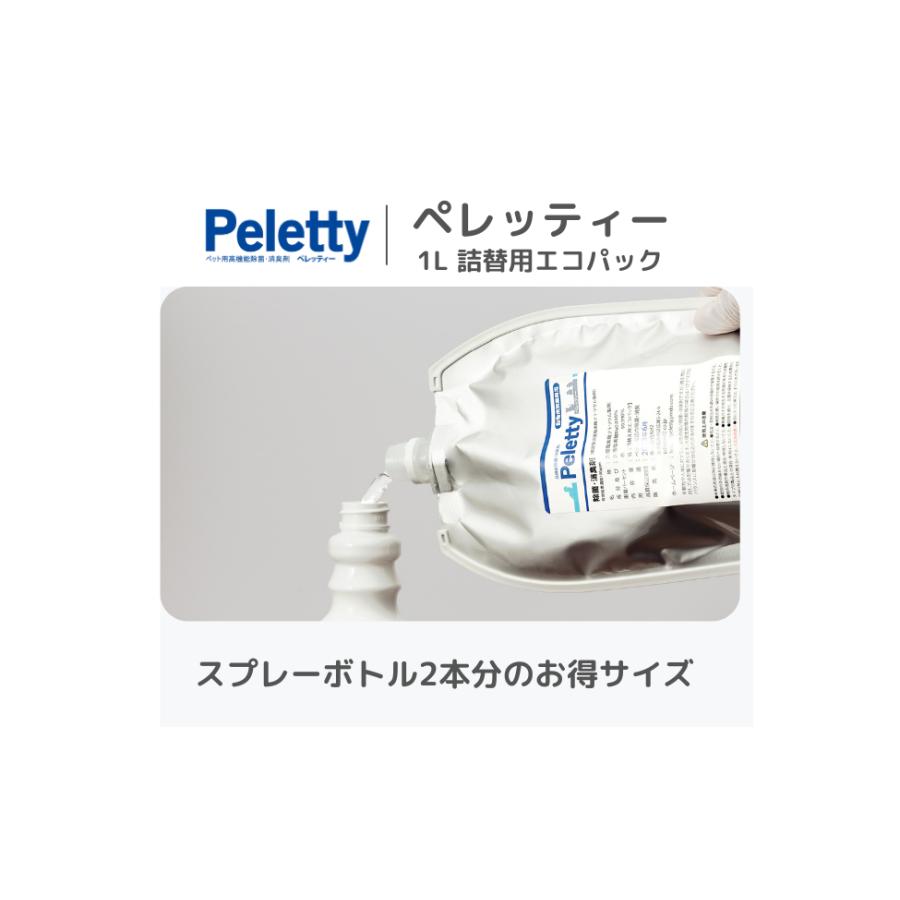 送料無料期間中 ペレッティー 消臭スプレー ペット用 1L