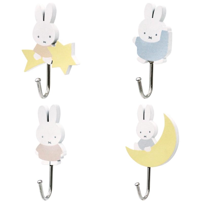 ミッフィー マグネットフック 木製マグネットフック フック 鍵掛 玄関