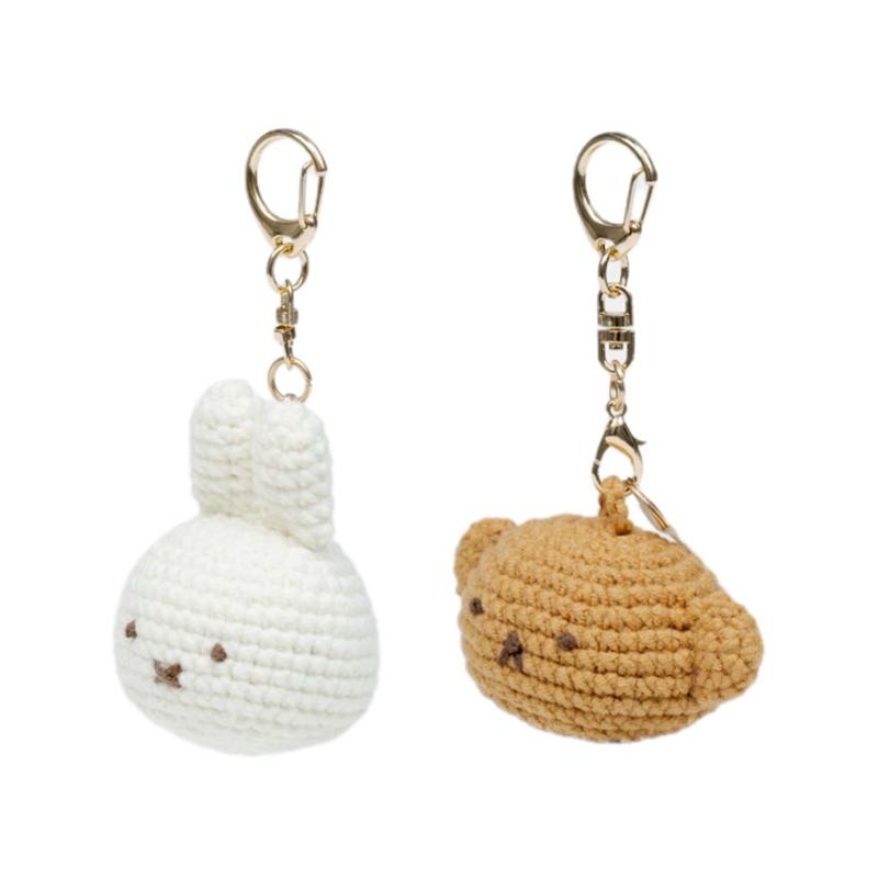 ミッフィー ボリス フェイスチャーム バッグチャーム キーチャーム