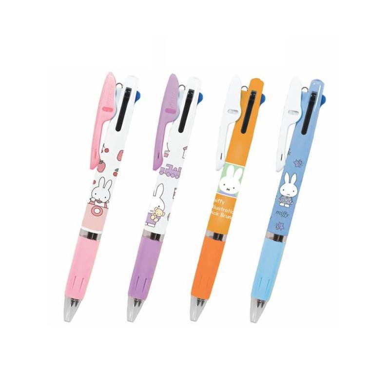 ミッフィー ジェットストリーム 3色 ボールペン 赤 黒 青 文房具