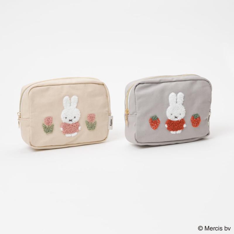 ミッフィー スクエアポーチ ポーチ グッズ 大人 キャラクター