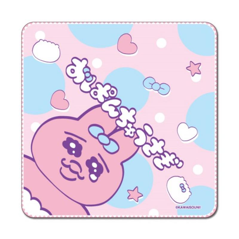 おぱんちゅうさぎ ガーゼミニタオル ハンドタオル ハンカチタオル