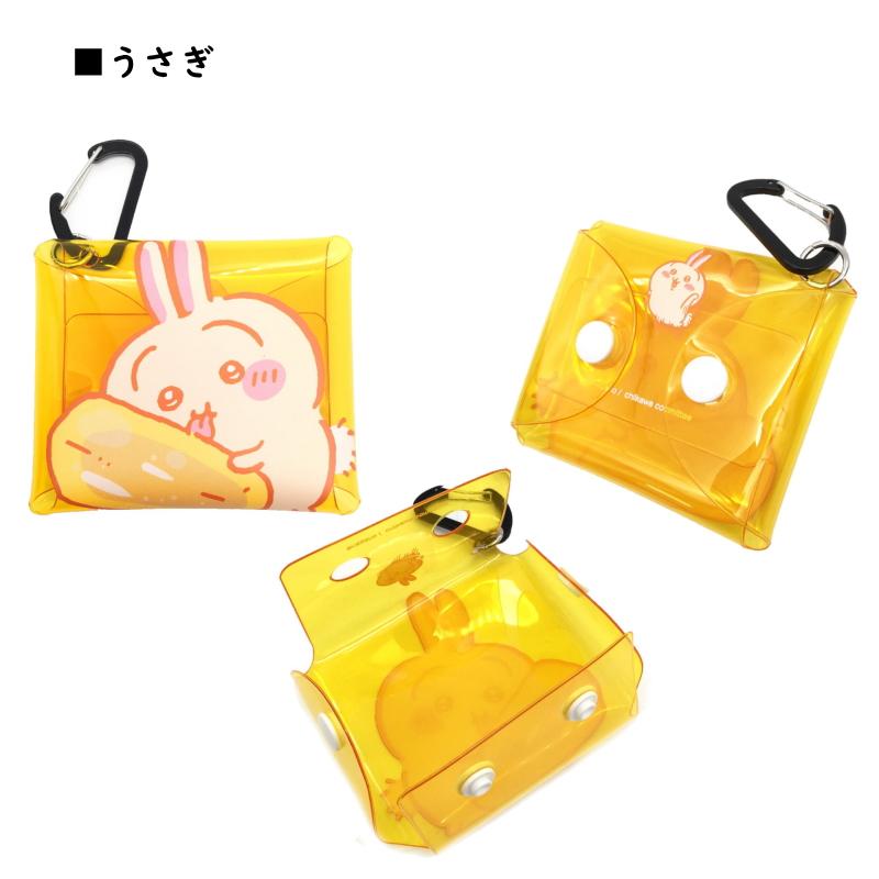 ちいかわ クリアマルチケース SS ポーチ ミニポーチ 透明