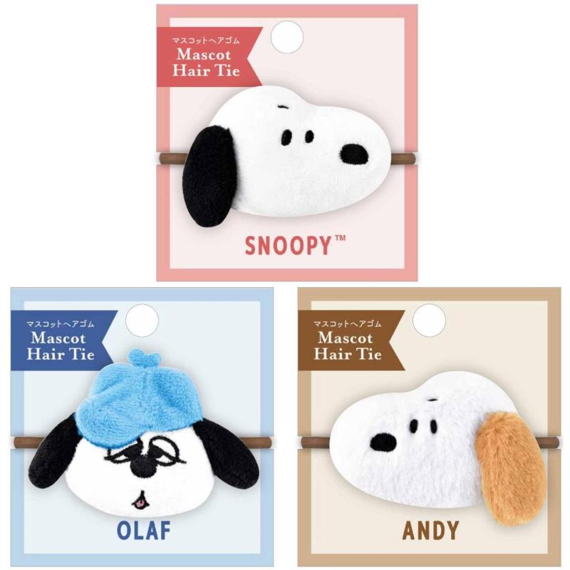 スヌーピー マスコット ヘアゴム 髪飾り キャラクターグッズ オラフ
