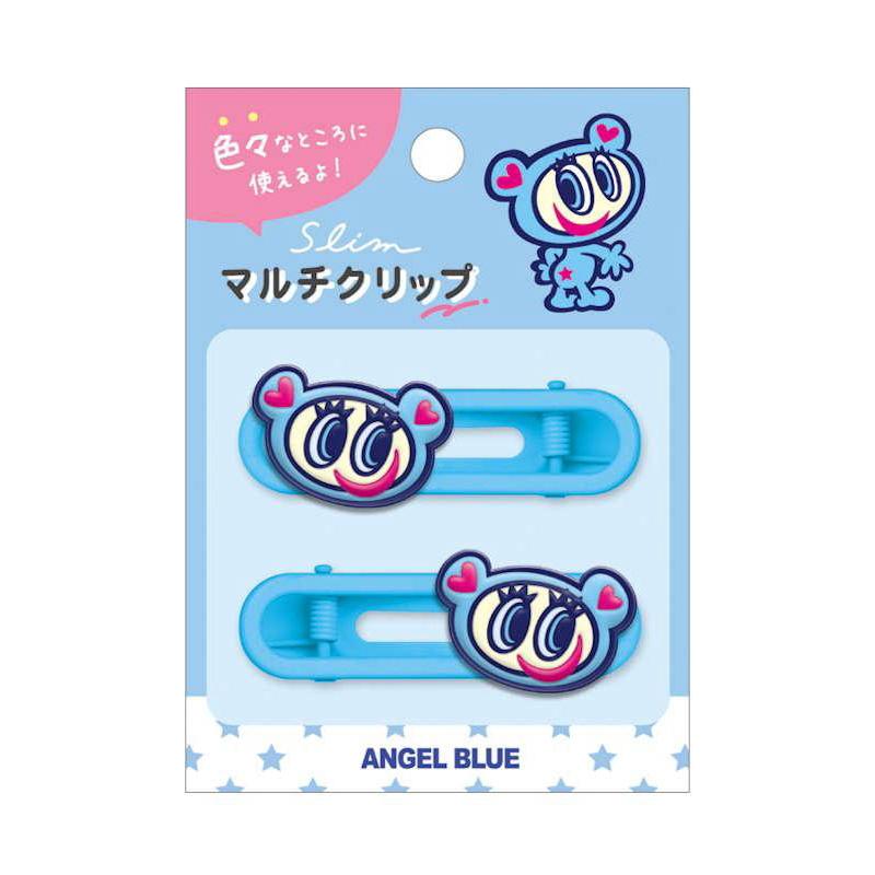 エンジェルブルー【127836】スリムマルチクリップ クリップ 髪留め