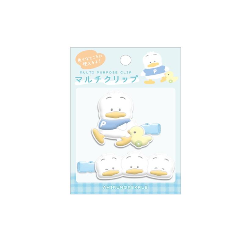 あひるのペックル マルチクリップ クリップ 髪留め ヘアピン