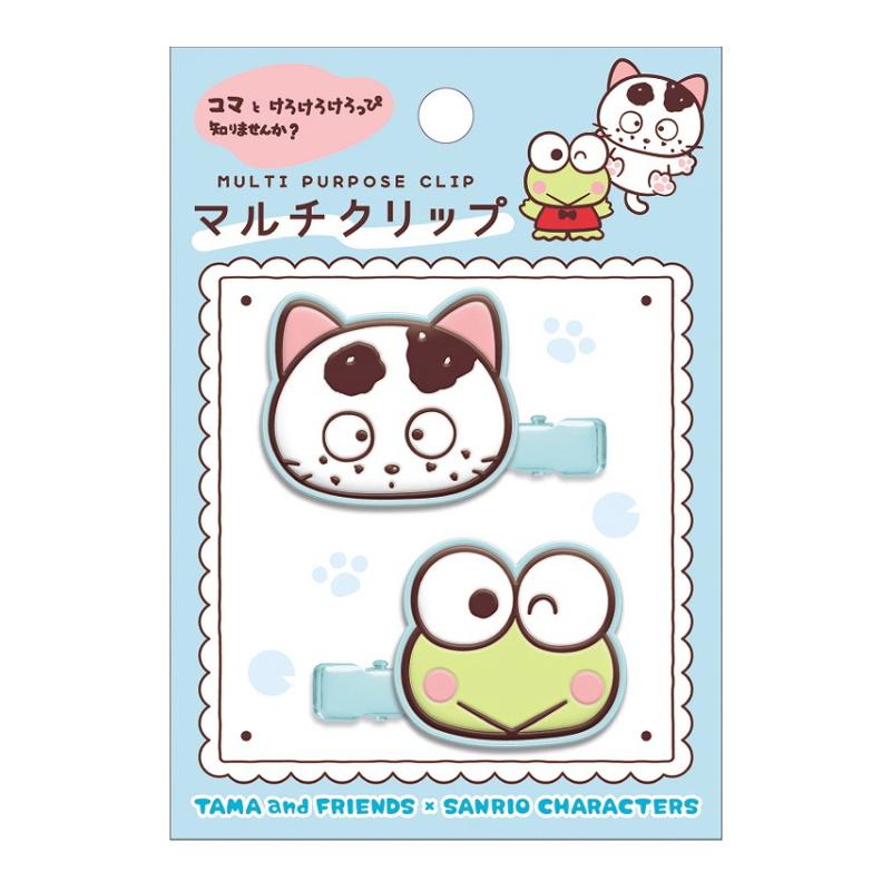 コマ＆けろけろけろっぴ マルチクリップ クリップ 髪留め ヘアピン