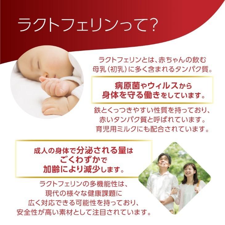 NRLファーマ 腸まで届く ラクトフェリンGX サプリ 90粒 30日分 子宮内 