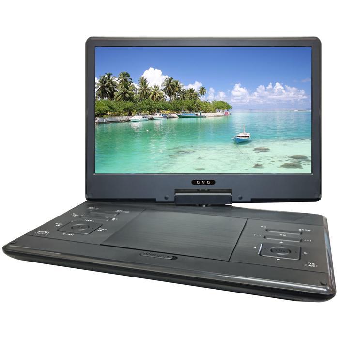 14インチ 3電源対応 レジューム機能搭載 ポータブルDVDプレーヤー
