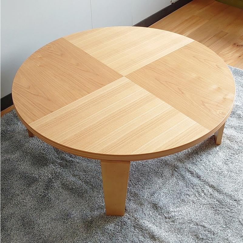 【美品】丸型こたつテーブル100cm※テーブルマット付き Amazon.co.jp : コタツテーブル こたつ 丸 100cm 円形 日美