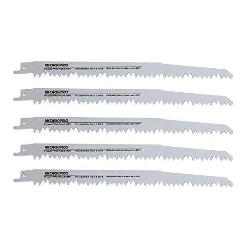 Workpro レシプロソー替刃 電気のこぎり替え刃 枝切り用 木工用 生木 枝打ち 果樹剪定 庭木剪定 230mm 5本組 Dyq6196 ネットショップinfinity 通販 Yahoo ショッピング