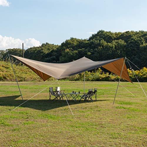 スノーピーク(snow peak) HDタープ“シールド メーヴェ L TP-511 ブラウン TP ブラウン