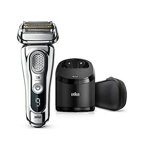 【除菌洗浄器付き】 ブラウン シリーズ9 メンズ電気シェーバー 5カットシステム 洗浄器付 水洗い/お風呂剃り可 9394cc-V