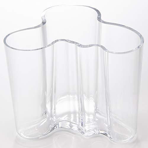 【正規輸入品】 iittala(イッタラ) Alvar Aalto Collection フラワーベース クリア 120mm 120mm クリア ベース