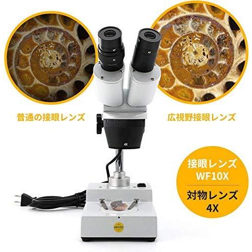SWIFT 双眼実体顕微鏡 立体顕微鏡 デジタル接眼レンズ 金属製 両眼