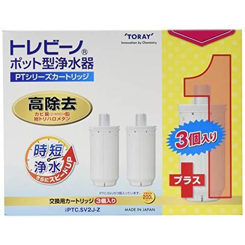 新しい到着 トレビーノ ポット型浄水器 Ptシリーズ交換用カートリッジ 東レ Ptc Sv2j Z ホワイト 現金特価 Turningheadskennel Com