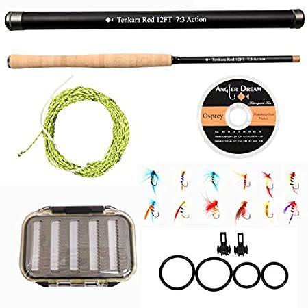 22新商品 特別価格anglerdream 12 13フィート Tenkara ロッドキット 30t カーボンファイバー伸縮フライフィッシングロッドコンボ Tenkara N Sストアの特別価格anglerdream フルラインフラ好評販売中 B07hf7jp 12 13フィート N Sストア 旬アイテム新作入荷 Off