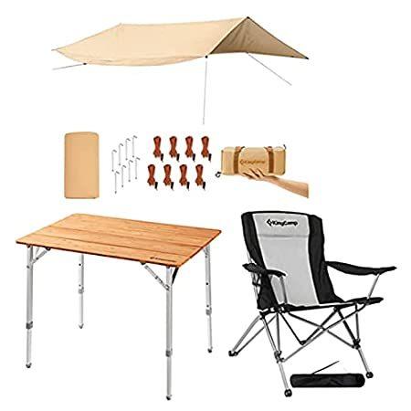 高品質の激安 Chair,Heavy Camping 特別価格KingCamp Duty 好評販売中 Bamboo KingCamp & Chair Folding Oversize その他テント