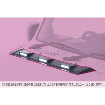 ジムニー JAOS ボンネットディフレクター カーボン調 スズキ ジムニー