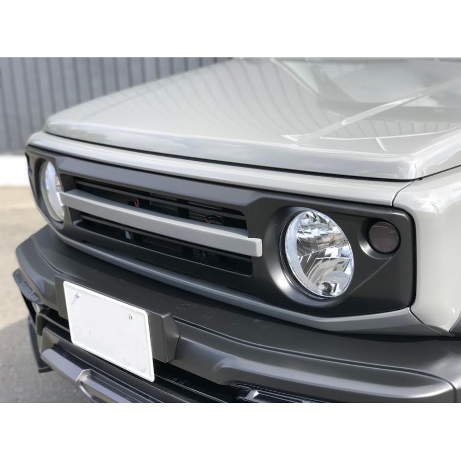 ジムニー JIMNY WORLD samuraiフロントグリル マットブラック ジムニー JIMNY WORLD samuraiフロントグリル マットブラック