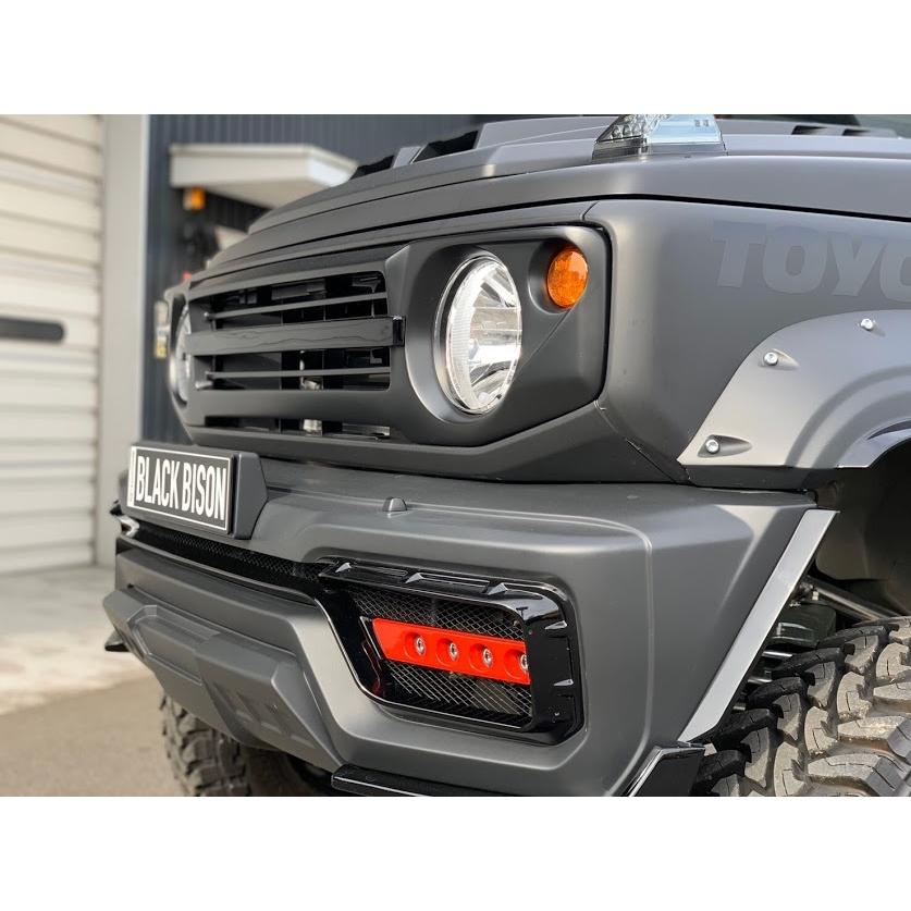 ジムニー JIMNY WORLD samuraiフロントグリル マットブラック ジムニー JIMNY WORLD samuraiフロントグリル マットブラック