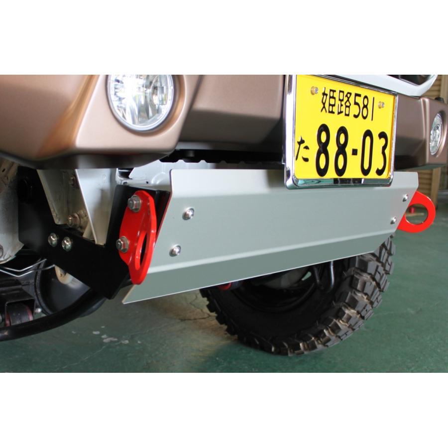 JB64　ジムニー　スキッドプレート　シルバー ショウワガレージ スキッドプレート シルバー ジムニー JB64用