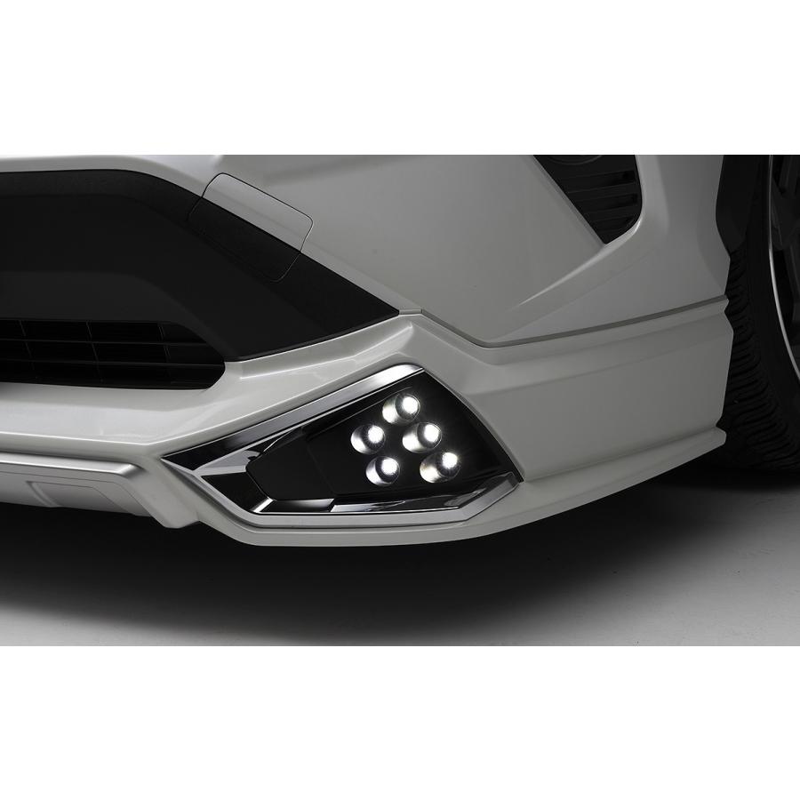 トヨタRAV4 TRD フロントスポイラー用LEDランプ 左右セット