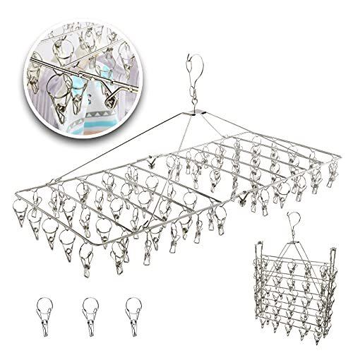 洗濯物干し 洗濯ハンガー ピンチハンガー 新作送料無料 Hruru 型 物干しハンガー ピンチ ステンレスピンチハンガー ハンガー 洗濯 70ピンチ