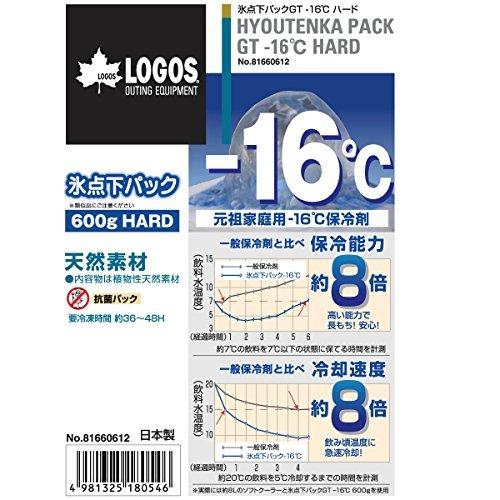 ロゴス(LOGOS) 保冷剤 氷点下パック GTマイナス16度 ハード 600 長時間保冷|ns-ultimate|02