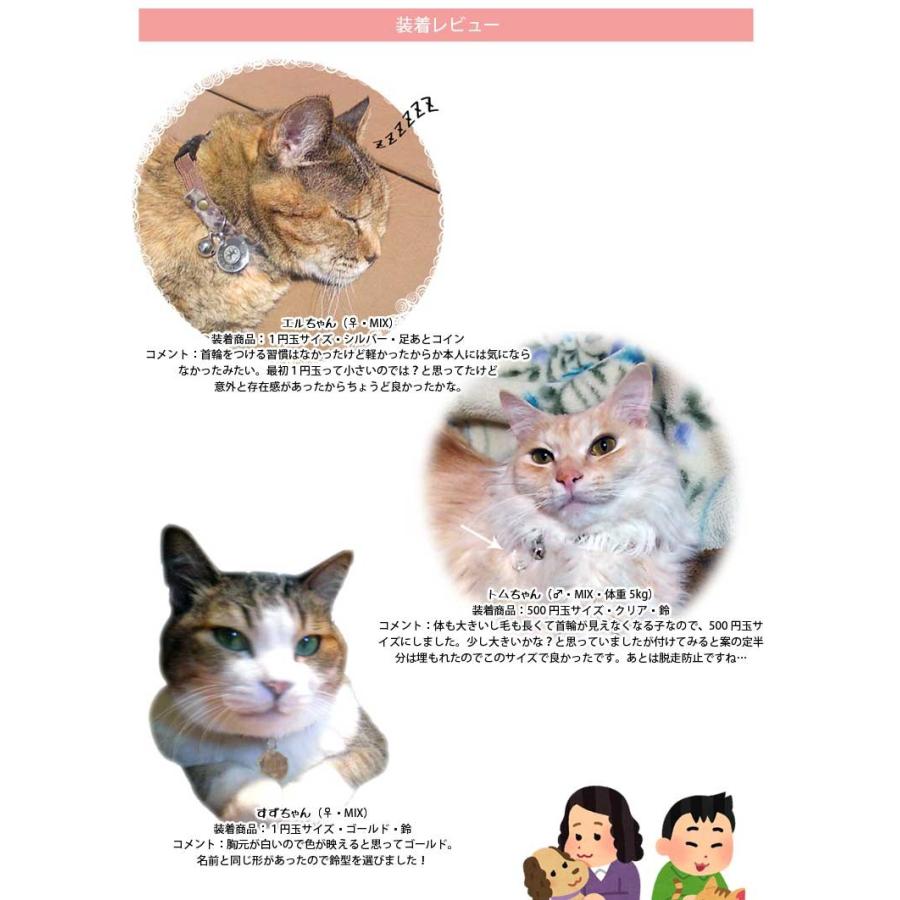 迷子札 猫 首輪用 ペットタグ 超軽量 大きさとデザインが選べる アクリル製 K Maigohuda 01 Nsdmoani 通販 Yahoo ショッピング