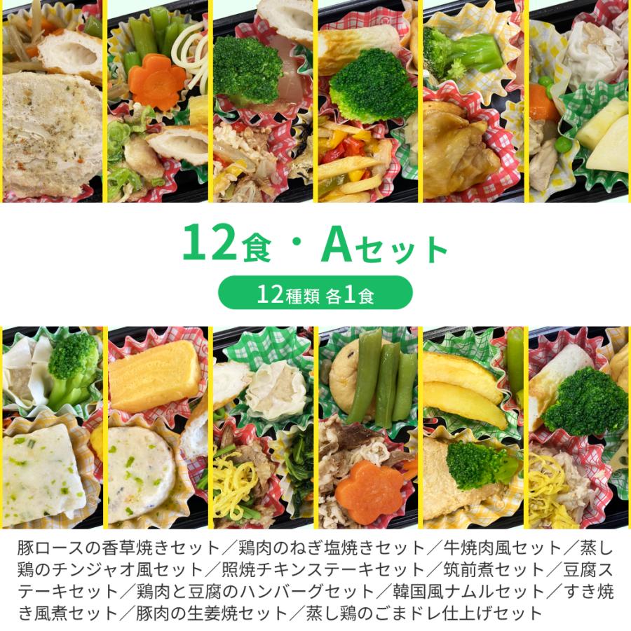 糖質制限食 おかず12食 糖尿病食 食品 冷凍弁当 宅配 減塩 低糖質 糖質