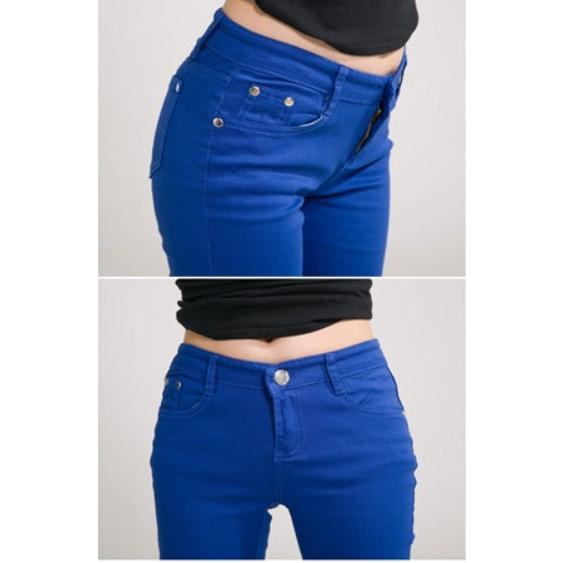 OZOC カラースキニーパンツ スーパーストレッチスキニーパンツ レディース スキニーパンツ