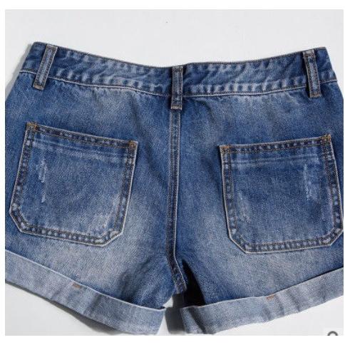 PEACEMINUSONE PMO デニムショートパンツ ブルー L PEACEMINUSONE PMO デニムショーツ ハーフパンツ イージショーツ