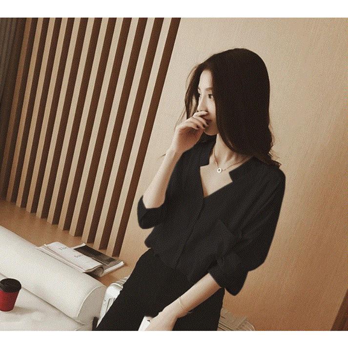 シャツ レディースシャツ Ｖネック バックシャン ブラウス 夏 チラ見せ 無地 背中見せ レディース レッド 送料無料 得トクセール オープン記念 |  | 01