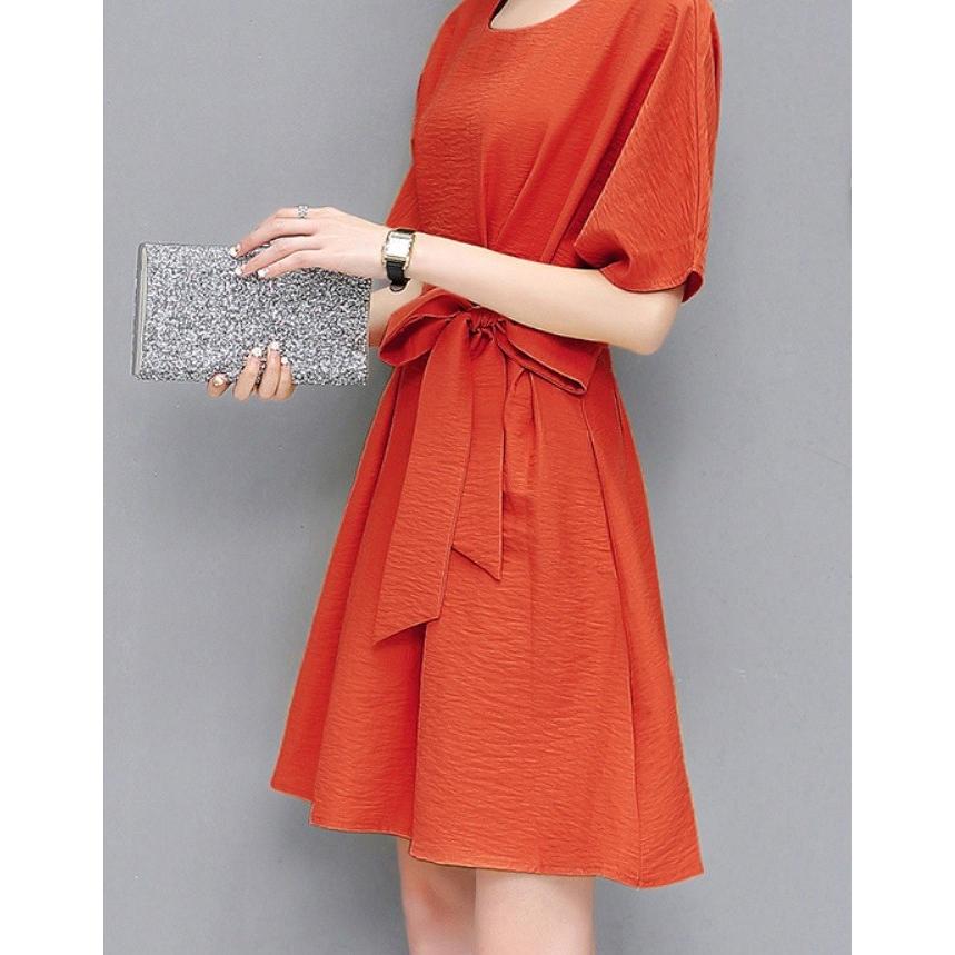 ワンピース レディース 半袖 ミニワンピ 春 夏 ビタミンカラー リボン シンプル かわいい 大人 Ｍ Ｌ 得トク2WEEKS 得トクセール 送料無料 オープン記念 |  | 01