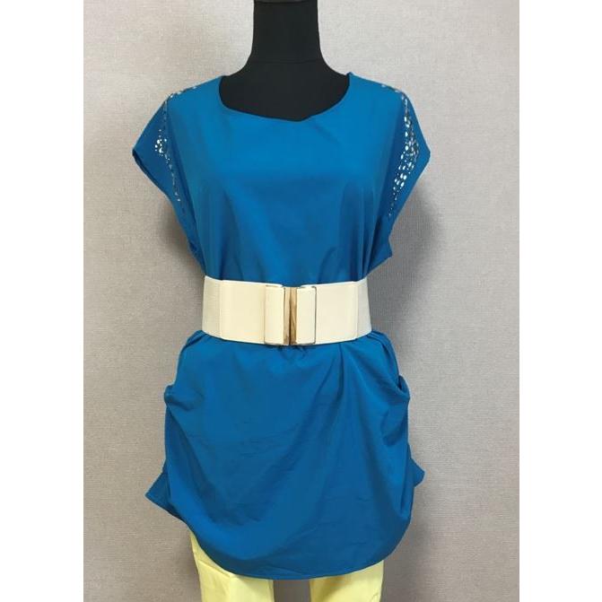 ベルト ゴム ゴムベルト ワンタッチバックル ワイド レディース |  | 03