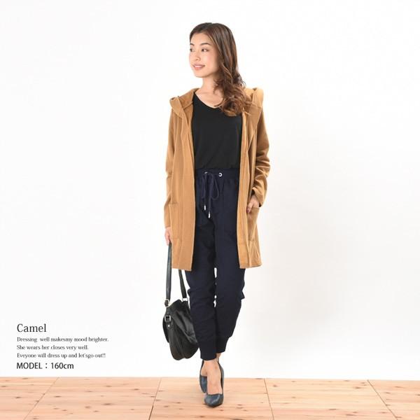 カーディガン アウター コート コーディガン フード付き パーカー レディース |  | 04