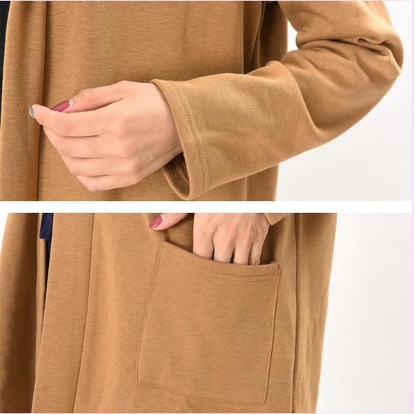 カーディガン アウター コート コーディガン フード付き パーカー レディース |  | 05