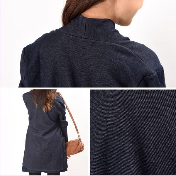 デニム コーディガン 裏シャギー あったか 羽織 レディース ジャケット |  | 07