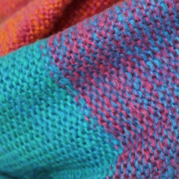 スヌード マフラー あったか ミックスカラー レディース ニット マルチカラー おしゃれ 秋 冬 防寒対策 寒さ対策 送料無料 得トクセール オープン記念 |  | 10