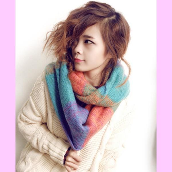 スヌード マフラー あったか ミックスカラー レディース ニット マルチカラー おしゃれ 秋 冬 防寒対策 寒さ対策 送料無料 得トクセール オープン記念 |  | 08