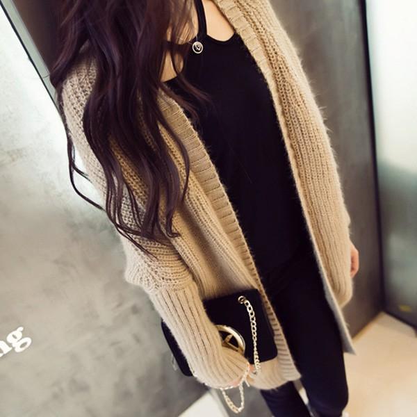 カーディガン ニットカーデ アウター 羽織 秋冬 ラメカーデ レディース ドルマン ベージュ レッド 体型カバー ニット ラメ 得トクセール 送料無料 オープン記念 |  | 13