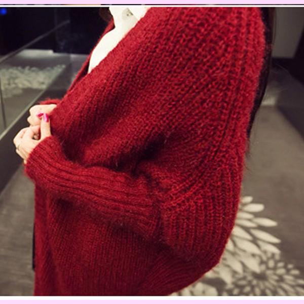 カーディガン ニットカーデ アウター 羽織 秋冬 ラメカーデ レディース ドルマン ベージュ レッド 体型カバー ニット ラメ 得トクセール 送料無料 オープン記念 |  | 08