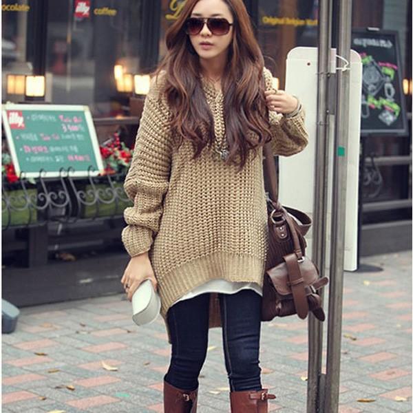 パーカー ニット プルオーバー  あったか レディース ニットパーカー ゆったり 体型カバー 秋 冬 ベージュ ブラック 送料無料 得トクセール オープン記念 |  | 01